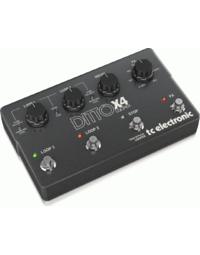 TC Electronic Ditto X4 Dual Track Looper Pedal