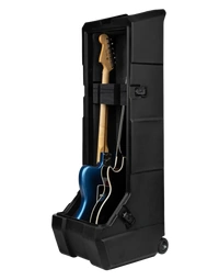 Gator GTR-MINIVAULT-E2R2 Mini Vault 2 For 2 Electric Guitars Roto Moulded Vault Hard Case w/ Wheels