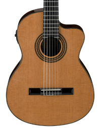 Ibanez GA6CE AM Classical Nylon String Guitar w/ Pickup Amber High Gloss