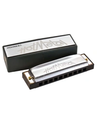 Hohner Enthusiast Series Hot Metal Harmonica Key of A