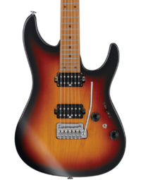 Ibanez Prestige AZ2402 TFF Electric Guitar Tri-Fade Burst Flat