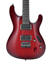 Ibanez S521 BBS Electric Guitar Blackberry Sunburst
