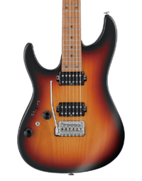 Ibanez Prestige AZ2402L TFF Left-Handed Electric Guitar Tri-Fade Burst Flat