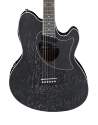 Ibanez TCM50 GBO Talman Acoustic Guitar w/ Pickup Galaxy Black