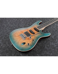 Ibanez SA460MBW SUB Electric Guitar - Sunset Blue Burst