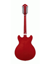 Ibanez AS7312 TCD 12 String Electric Guitar - Transparent Cherry Red