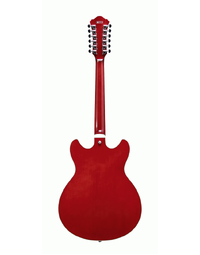 Ibanez AS7312 TCD 12 String Electric Guitar - Transparent Cherry Red