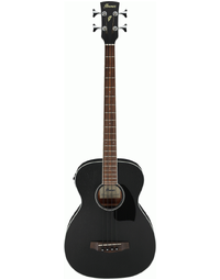 Ibanez PCBE14MH WK Acoustic Electric Bass Guitar - Weathered Black