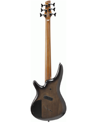 Ibanez Bass Workshop SRC6MS BLL 6-String Multi-Scale Crossover Baritone / Short-Scale Electric Bass Black Stained Burst Low Gloss