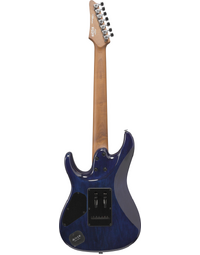 Ibanez Premium AZ427P2QM TUB 7-String Quilted Maple Top Electric Guitar Twilight Blue Burst