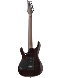 Ibanez Premium S1070PBZ CKB Poplar Burl Top Electric Guitar Charcoal Black Burst