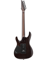 Ibanez Premium S1070PBZ CKB Poplar Burl Top Electric Guitar Charcoal Black Burst