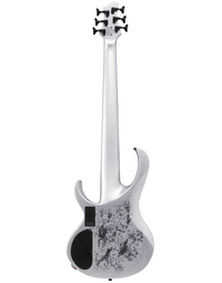 Ibanez BTB25TH6 SLM 6-String Electric Bass Silver Blizzard Matte