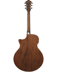 Ibanez AE140 WKH AE Solid Top Orchestra Acoustic Guitar w/ Pickup Weathered Black/Natural Open Pore