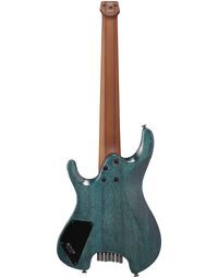 Ibanez Q547PB 7-String Headless Electric Guitar Cosmic Blue Low Gloss