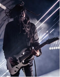 Ibanez K7 YIN Munky Korn Signature 7-String Electric Guitar Black