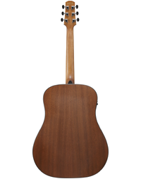 Ibanez AAD54E OMH Advanced Acoustic Solid Top Dreadnought Acoustic Guitar w/ Pickup Open Pore Mahogany Sunburst