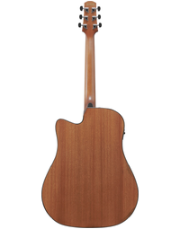 Ibanez AAD51CE DVS Advanced Acoustic Solid Top Dreadnought Acoustic Guitar w/ Pickup Dark Violin Sunburst High Gloss