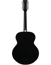 Ibanez AJ7012M1E BK Artwood 12-String Solid Top Jumbo Acoustic Guitar w/ Pickup Black High Gloss