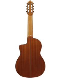 Ibanez GA3008CE NT 8-String Solid Top Classical Nylon String Acoustic Guitar w/ Pickup Natural High Gloss