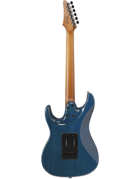 Ibanez AZ22S1F TXB Flame Maple Top Electric Guitar Transparent Turquoise Burst & Ibanez BIGMINI Tuner