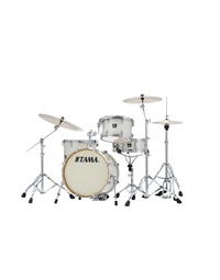 Tama CK48S VWS Superstar Classic Maple 4-Piece Drum Kit Vintage White Sparkle