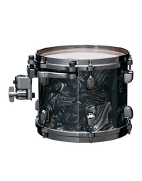 Tama MR42TZBNS CCL Starclassic Maple 4-Piece Shell Pack Smoked Black Nickel Hardware Charcoal Swirl