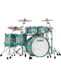 TAMA TMB2216 SRECB STAR Maple Bass Drum 22" x 16" Emerald Sea Curly Maple Burst