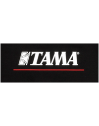 Tama TAMT004L Black T-Shirt Red Logo Large