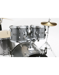 Tama ST52H5C CSS Stagestar Poplar 5-Piece Drum Kit Cosmic Silver Sparkle