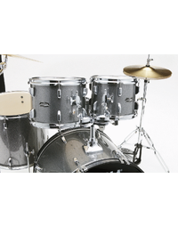 Tama ST52H5C CSS Stagestar Poplar 5-Piece Drum Kit Cosmic Silver Sparkle