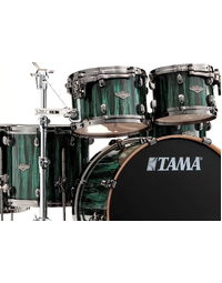Tama MBS52RZBNS GGA Starclassic Performer Limited Edition Maple/Birch 6-Piece 22" Shell Pack Green Grove Aurora
