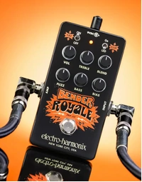 Electro-Harmonix Bender Royale Analogue Germanium 3-Transistor Fuzz Pedal Black