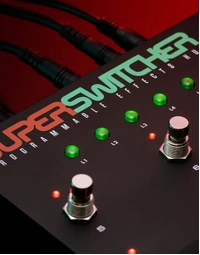 Electro-Harmonix Super Switcher Analogue Programmable Effects Hub Pedal w/ Digital Control
