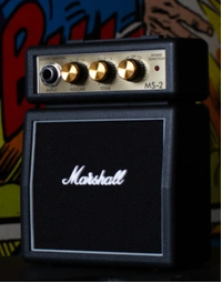 Marshall MS-2 Micro Stack 1W 1x2" Mini Solid State Guitar Combo Amp Black