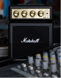 Marshall MS-4 Micro Stack 2W 2x2" Mini Solid State Guitar Combo Amp Black
