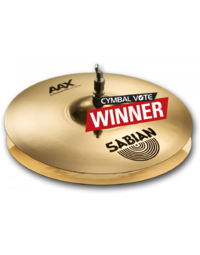 Sabian 21402XLB AAX 14" X-Celerator Hi-Hats Brilliant Finish