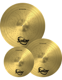 Sabian SOL5003 Solar Performance Cymbal Pack 14" / 16" / 20"