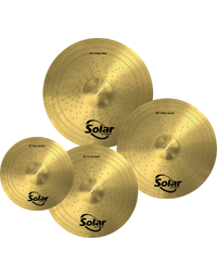 Sabian SOL5003G Solar Performance Plus Cymbal Pack 14" / 16" / 18" / 20"