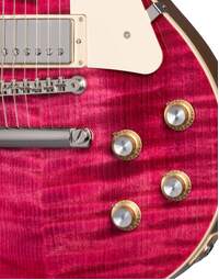 Gibson Les Paul Standard '60s Figured Top Custom Colours Edition Transparent Fuchsia - LPS600TFNH1