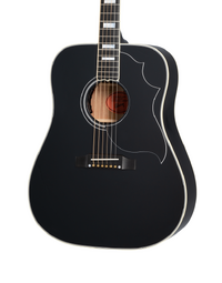 Gibson Custom Shop Hummingbird Custom Solid Sitka/Mahogany Dreadnought Acoustic w/ Pickup Ebony - CSSSHCEB