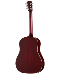 Gibson J-45 Special Solid Spruce / Mahogany Dreadnought Acoustic Guitar w/ Pickup Satin Wine Red - MCRS45SPCWR