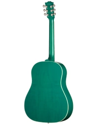 Gibson J-45 Standard Solid Spruce / Mahogany Dreadnought w/ Pickup Translucent Teal - MCRS45SG