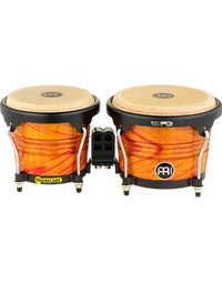 Meinl FWB190AF 6 3/4" & 8" Marathon Designer Series Wood Bongo Amber Flame