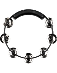 Meinl HTT8BK Headliner Series 8" Moulded ABS Tambourine Stainless Steel Jingles Black