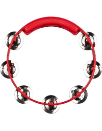 Meinl HTT8R Headliner Series 8" Moulded ABS Tambourine Stainless Steel Jingles Red