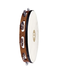Meinl TAH1AB 1 Row Steel Jingles African Brown Tambourine