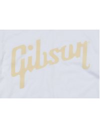 Gibson Distressed Logo Tee (White) MD