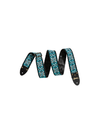 Gibson Matching Set of Guitar Strap, Dog Collar & Pick Tag Blue Medium 18-27Kg - ASVS-BDOGXX