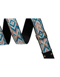 Gibson Vintage Original Guitar Strap Multicoloured Jacquard - ASVS-BLU